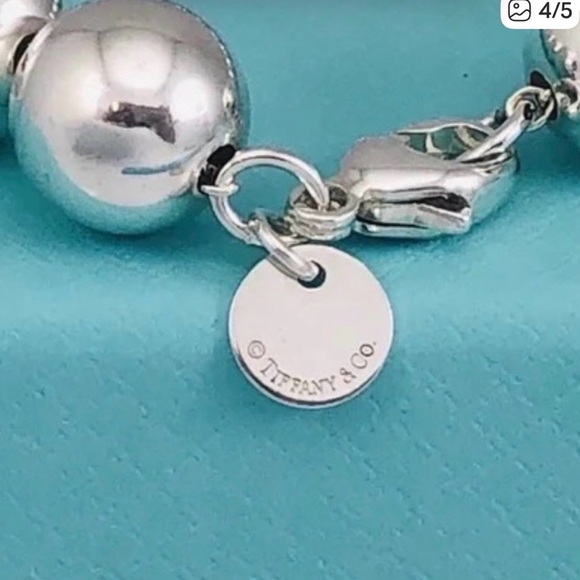 Tiffany & Co. Silver Bead Bracelet - Picture 6 of 6